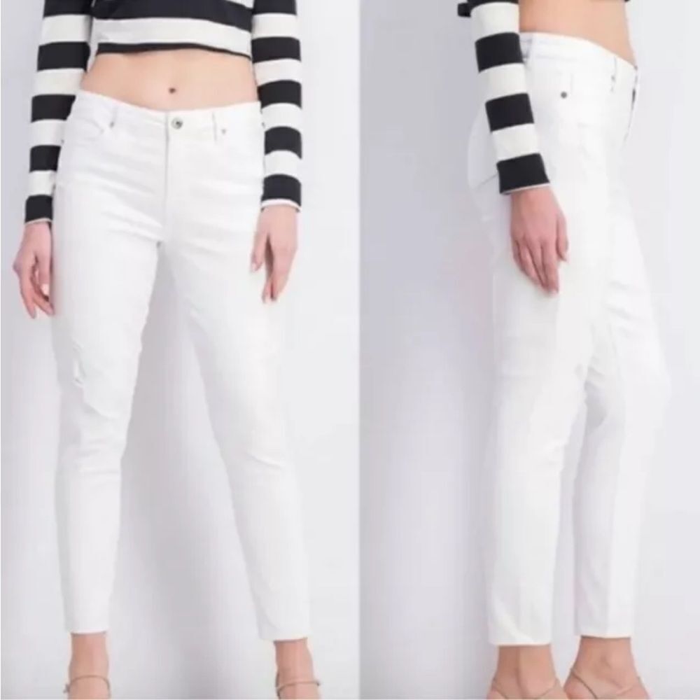 Pistola Jennifer Skinny Distressed Jeans | White Oak | NWT size 30